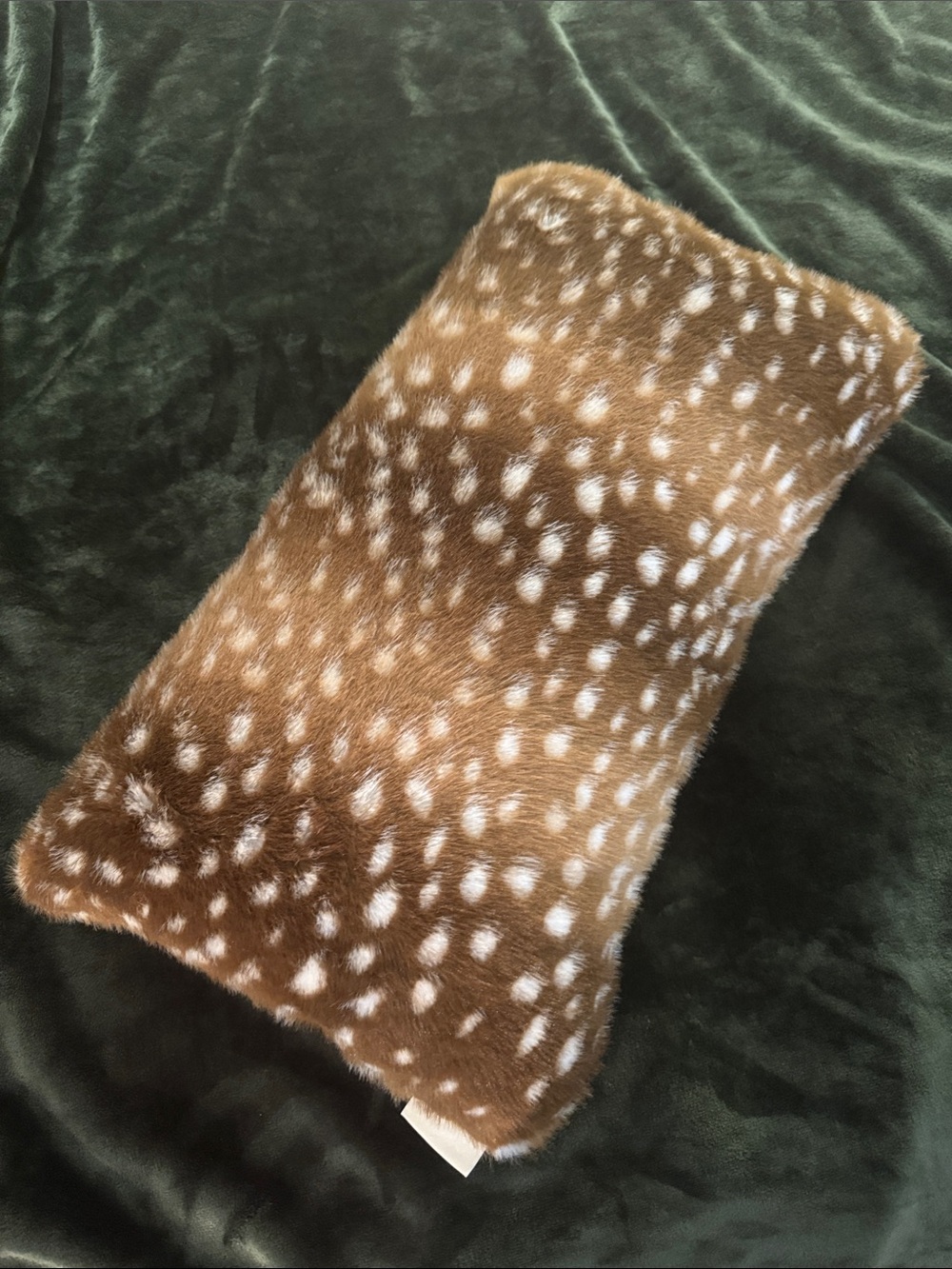 EUC Rachel Zoe Deer Fawn Long Pillow